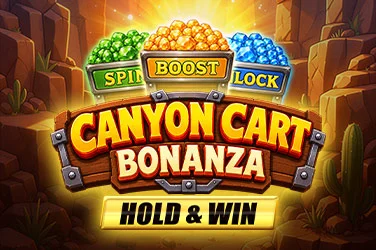 Canyon Cart Bonanza: Hold & Win